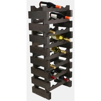8 layer wine rack made of renewable plantation pine wood, natural.... from...