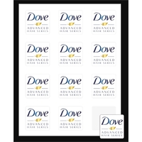 Round Corner Square Quick & Colorful Sheeted Label