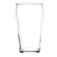 English Pub Tumbler Glass, 16 oz. Rimfull