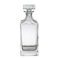 Jolie Square Plain Spirit Decanter, 30 oz.