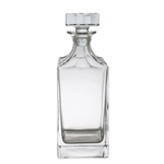 Jolie Square Plain Spirit Decanter, 30 oz.
