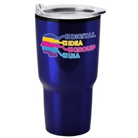 Aurora - 28 oz. Insulated Stainless Steel Shell Auto Tumbler with... from ASI...