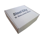 12" X 12" X 4" - B-Flute Outside Tuck Box