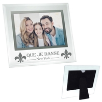 Beveled glass frame with black velvet back, holds 6" x... from ASI 62190 Illini