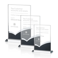 Alessia Award - Starfire/Grey 6 3/4"... from ASI 84592 St Regis Group / St Regis