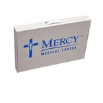 19" X 12 7/8" X 2" - E-Flute Tuck Box with Handle