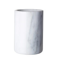 White Marble Wine Cooler