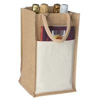8" x 8" x 13 3/4" jute bag that holds up... from ASI 55450 Franmara Inc