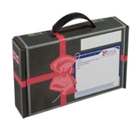 8-3/4" x 5-3/4" x 2" - B-Flute Tuck Box with Handle