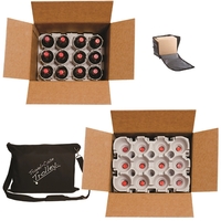 Travel-Case Trolley™ Bottle Shipper Set