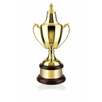 Gold Plated with Hand Chased Regal Crown On Body