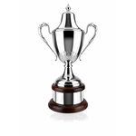 Silver Plated with Hand Chased Winners Crown On Body