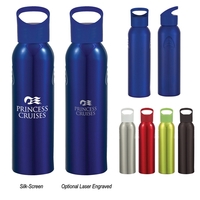20 oz. Aluminum sports bottle with screw on lid.... from ASI 61125 Hit...