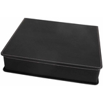 5 Piece Wine Tool Set Black Leather