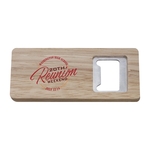 Rectangle Wood Bottle Opener