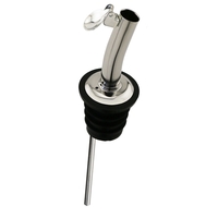 Stainless steel jet bar pourer with self closing lid and slight... from ASI...