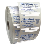 Roll of Clear Static Cling Decals for Car Windshield