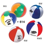 Popular ! 12" Inflatable Beach Ball with 6 Panels