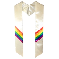 Rainbow Pride Graduation Sash... from ASI 98085 Wolfmark