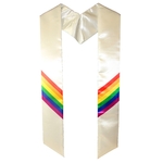 Rainbow Pride Graduation Sash