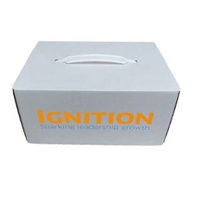 8 1/4" x 6 1/2" x 4" E-flute corrugate outside tuck... from ASI 44830 The Chest