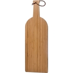 Bamboo Cutting Board, Wine Bottle Shape, Large
