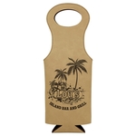 Light Brown Wine Tote