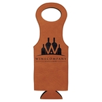 Rawhide Wine Tote