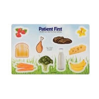 My Plate Healthy Eating Repo Sheet - with Food Cutouts