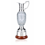 St. Anne's Crystal/ Nickel Plated Award