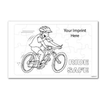 24 Piece Coloring Tray Puzzle - 10 1/2"x 6 5/8"