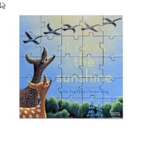 8" square 25-piece jigsaw puzzle with custom 4CP imprint, assembled and......
