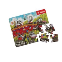 8 1/4" x 10 1/2" 20-piece jigsaw puzzle with custom 4CP... from ASI 44830 The...