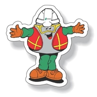 High Performance White Matte Vinyl Decal Full Color Outdoor