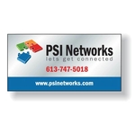 Custom Bright Silver Polyester Decal Full Color Outdoor Use