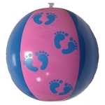 16" Deflated Gender Reveal Beach Ball