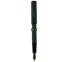 Crescent Stealth Deluxe Carbon Fiber Fountain Pen