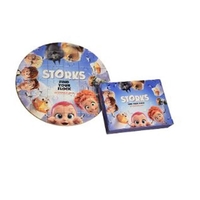 32-piece medium puzzle in a box that measures 8" diameter when... from ASI...