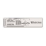 Ruler, EKG Clear