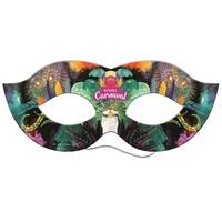 Venetian Mask w/ Elastic Bandmask made from high density poster board.......