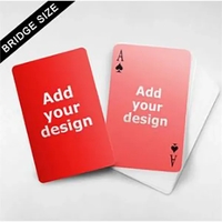 2.25" x 3.42" full color printed bridge playing cards.... from ASI 92531...