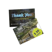 Pull Out Gift Card Holder