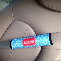 Neoprene seat belt covers in solid colors or full color sublimation.... from...