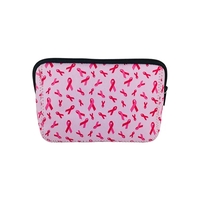 Neoprene make up bags in solid colors or full color sublimation.... from ASI...