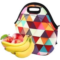 Neoprene lunch bags in solid colors or full color sublimation.... from ASI...