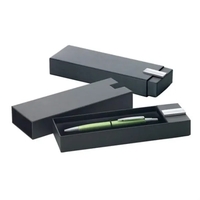 Slide open pen box