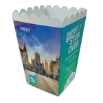 Mini Scoop Popcorn Box Full Color