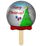 Scallop Circle Mini Hand Fan