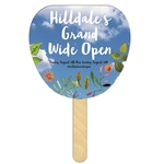 Palm leaf Mini Hand Fan Full Color