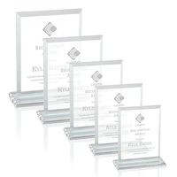 Our extraordinary beveled Starfire rectangle award is combined with optical...
